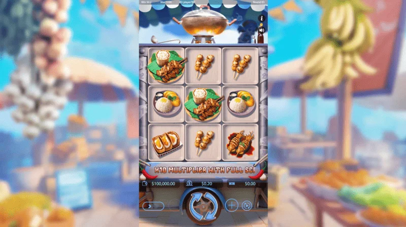 Tomyum Bonanza - 3x3 game grid